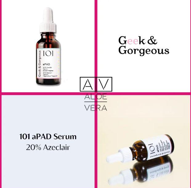 Сироватка з азелогліцином Geek & Gorgeous 101 aPAD 20% Azeclair Serum 30 мл (GG3054) - фото 4