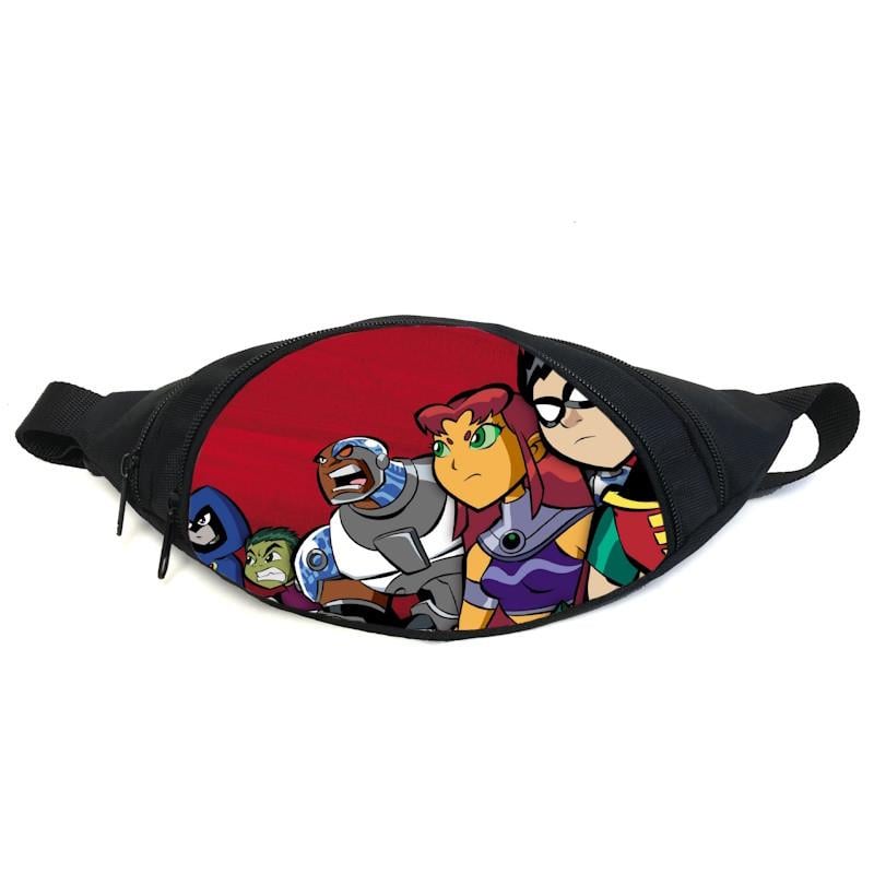 Поясная сумка-бананка Teen titans TT-019 Черный (2181713141) Поясная сумка-бананка Teen titans TT-019 Черный (2181713141)