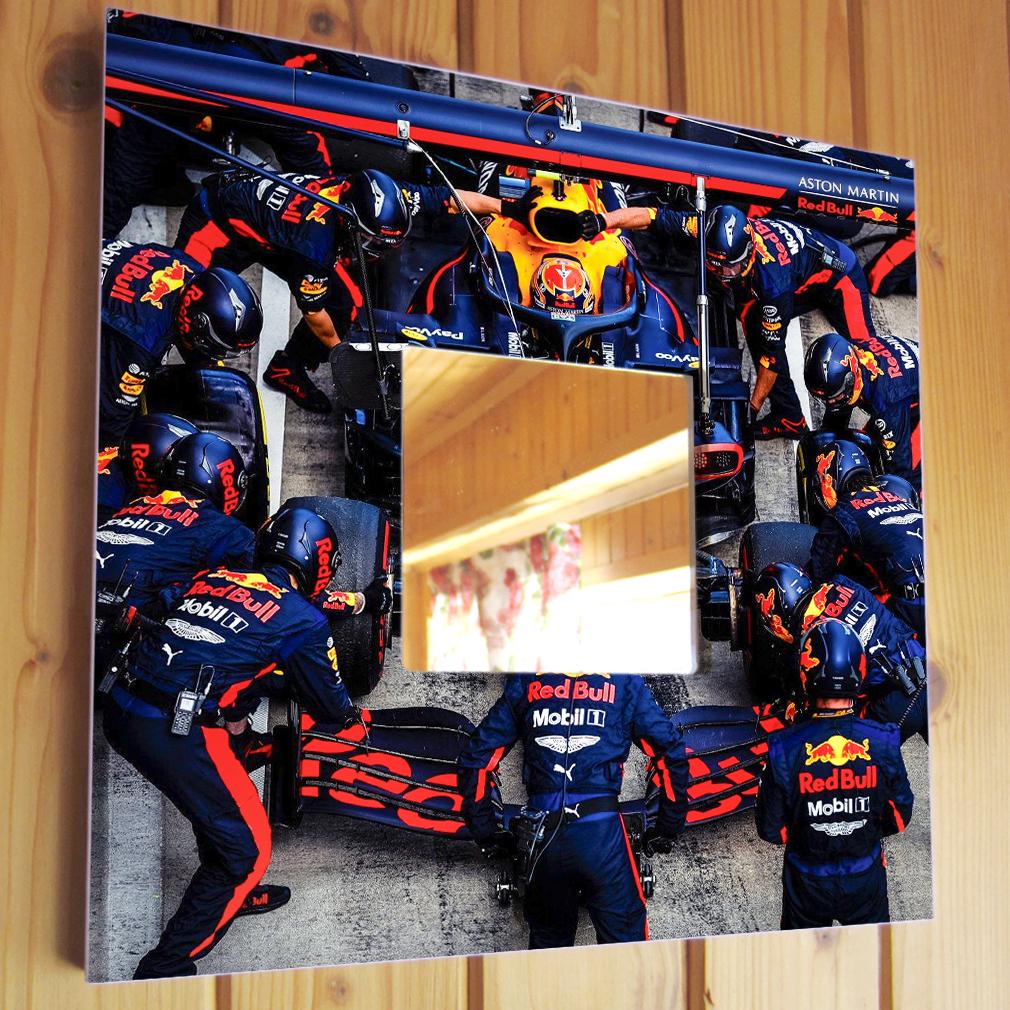 Зеркало декоративное Команда Red Bull Formula F1 260х260 мм (M04675)