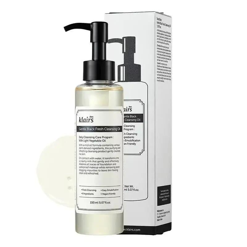 Масло Gentle Black Fresh Cleansing Oil Dear klairs 150 мл (10421015)