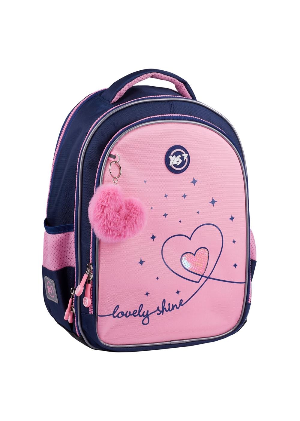 Рюкзак школьный YES S-111 Bright Hearts (550105)