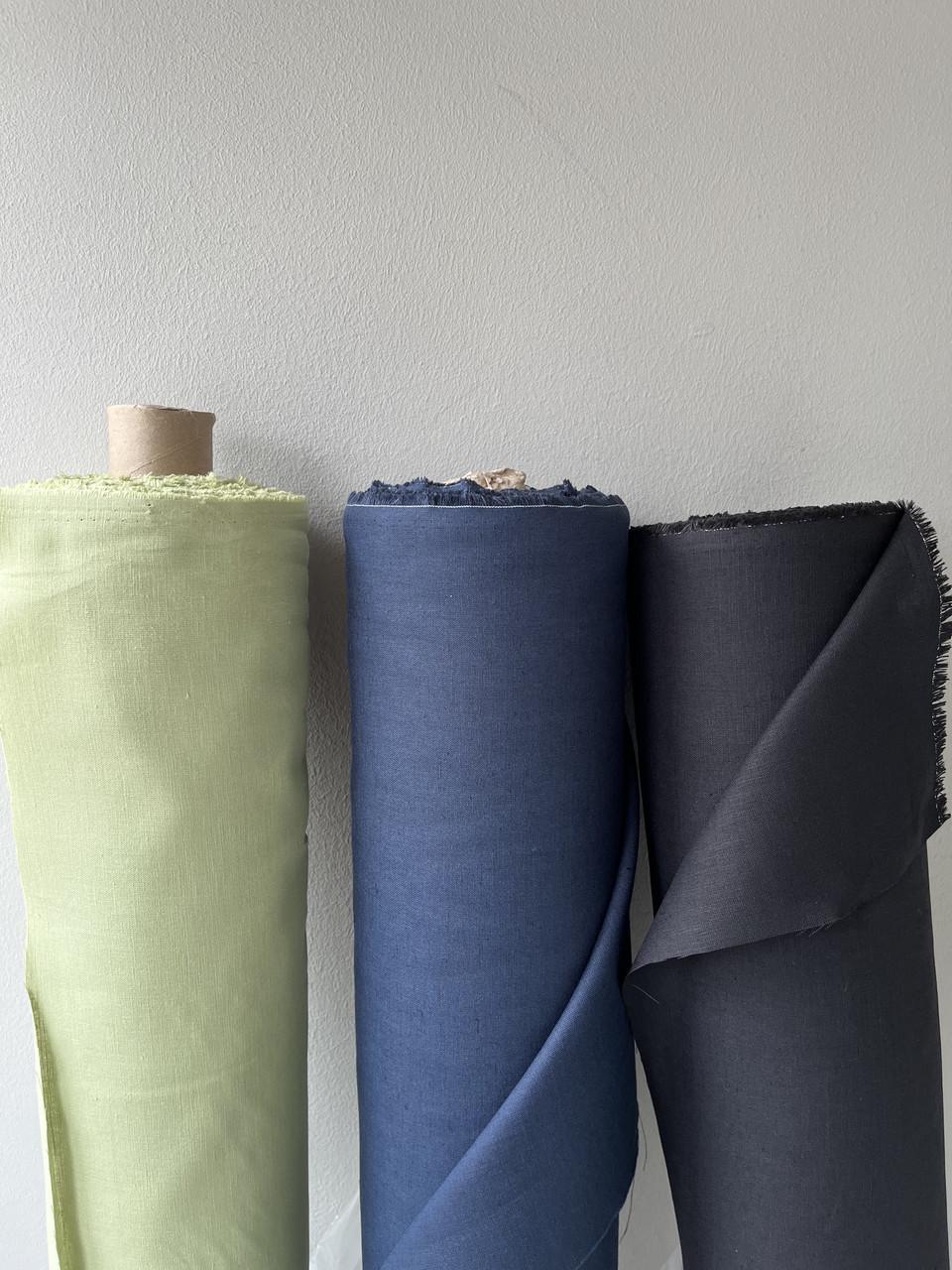 Ткань LINEN PLUS 52% льна и 48% хлопка 143 см 147 Черный - фото 5 Ткань LINEN PLUS 52% льна и 48% хлопка 143 см 147 Черный - фото 5