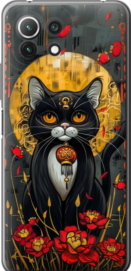 Чехол на Xiaomi Mi 11 Lite China Cat (6134u-2281-42517)