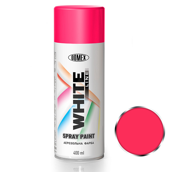 Аерозольна фарба DOMEX WHITE LINE 400 мл RAL4003 Рожевий (2609008577) Аерозольна фарба DOMEX WHITE LINE 400 мл RAL4003 Рожевий (2609008577)