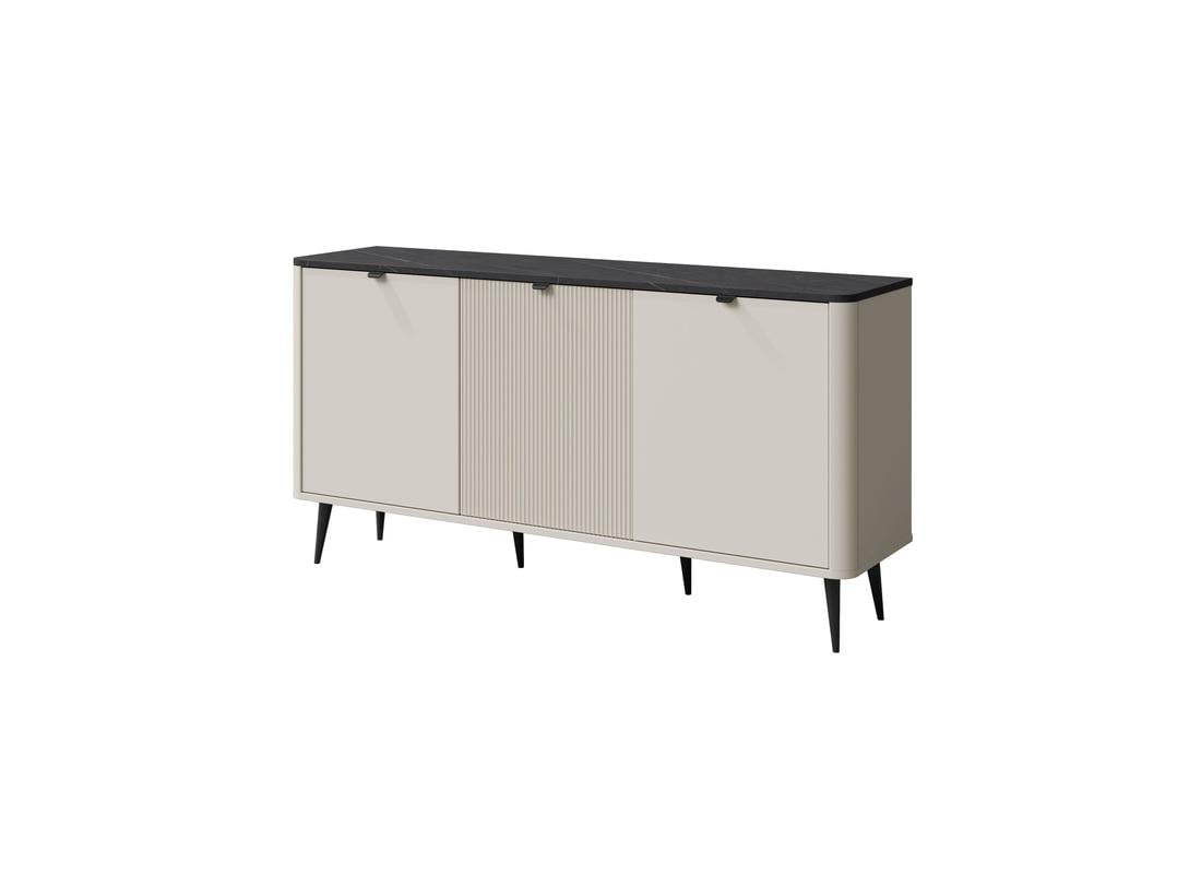 Комод-буфет Jurek MARLY REG 8 из ЛДСП Кашемир/Серый (60082) Комод-буфет Jurek MARLY REG 8 из ЛДСП Кашемир/Серый (60082)
