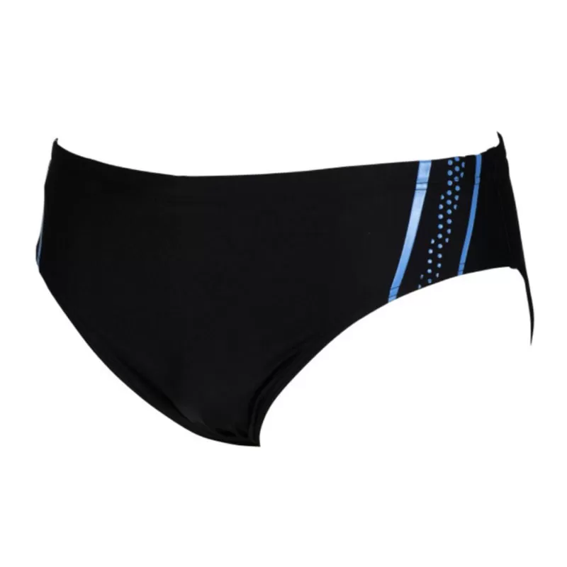 Плавки-слипы для мужчин Arena MEN'S SWIM BRIEFS GRAPHIC р. 100 Черный (005325-500-100)
