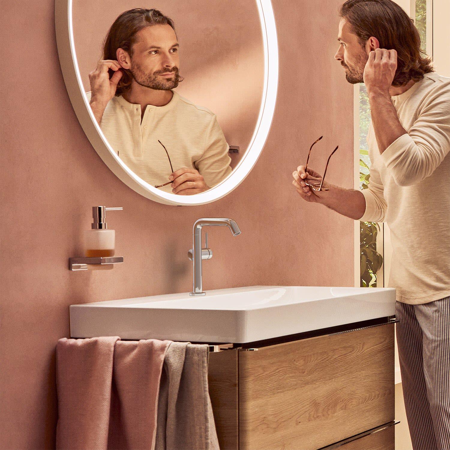 ᐉ Змішувач для умивальника Hansgrohe Tecturis S CoolStart