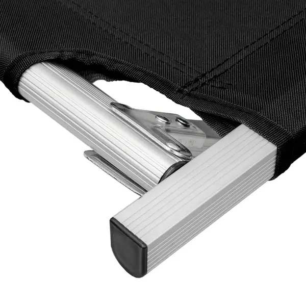 Раскладушка армейская полевая Mil-Tec US Type Style 120 кг 195x65 см Black (14402002) - фото 6 Раскладушка армейская полевая Mil-Tec US Type Style 120 кг 195x65 см Black (14402002) - фото 6