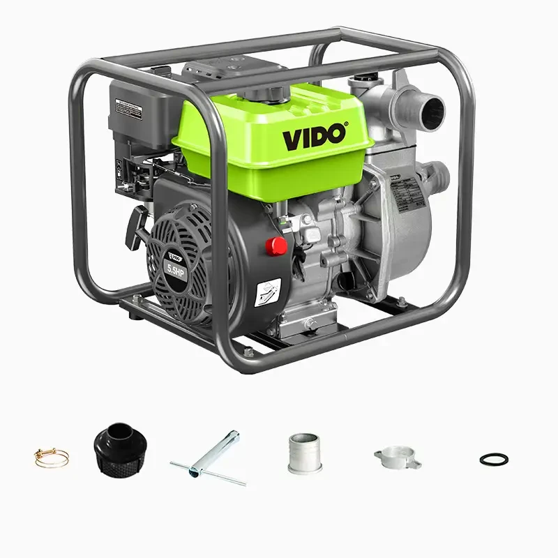 Мотопомпа бензинова Vido WD020315070 50 мм 7.0 кс (27648844)