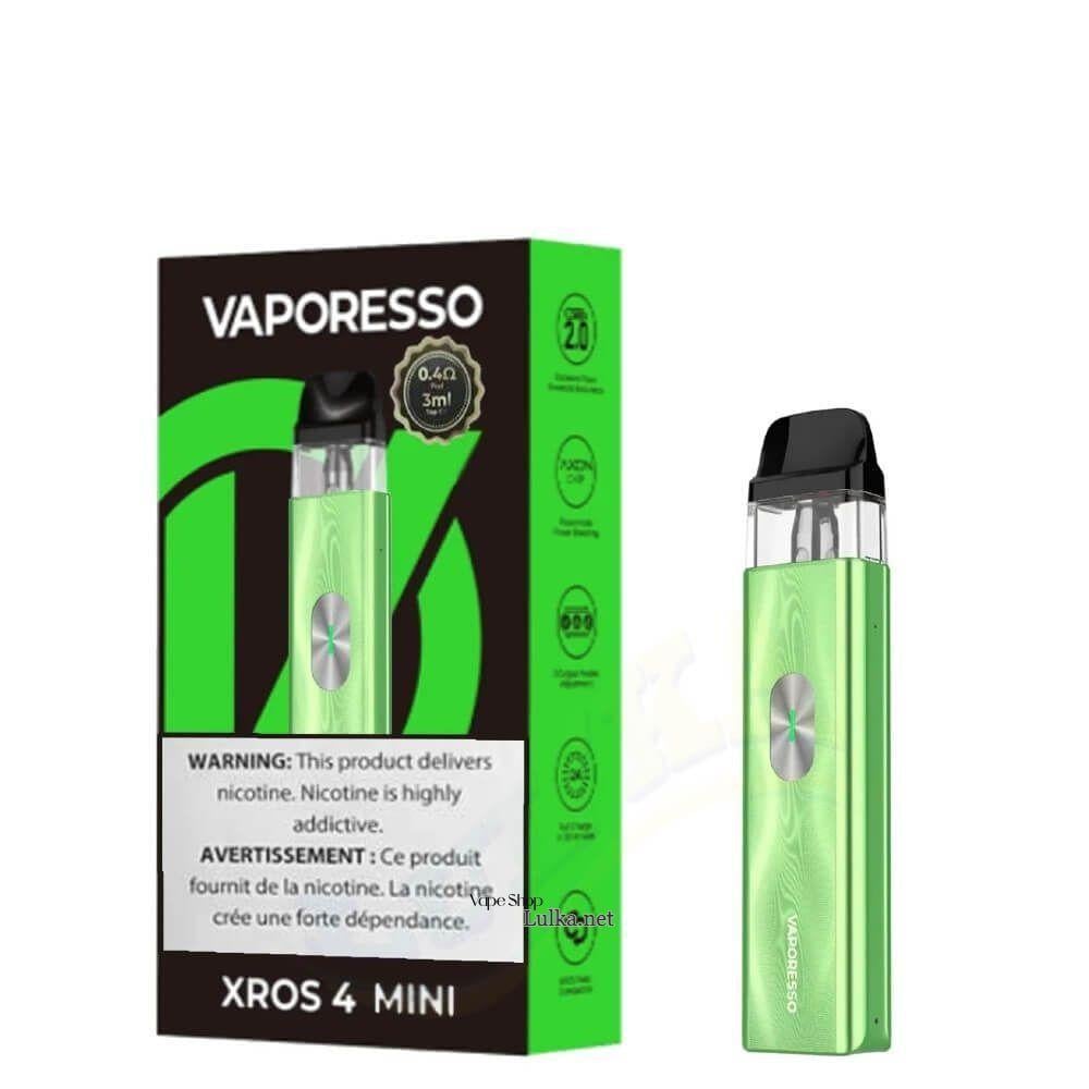 Pod-система Vaporesso XROS 4 Mini Ice Green (18886) - фото 2