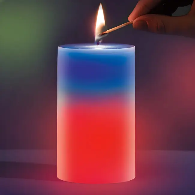 Свеча с подсветкой Candled Magic 7 color Голубой (P10122) - фото 2