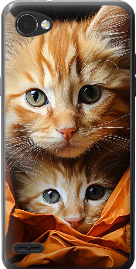 Чехол на LG Q6 Котики 2 (5664u-1094-42517)
