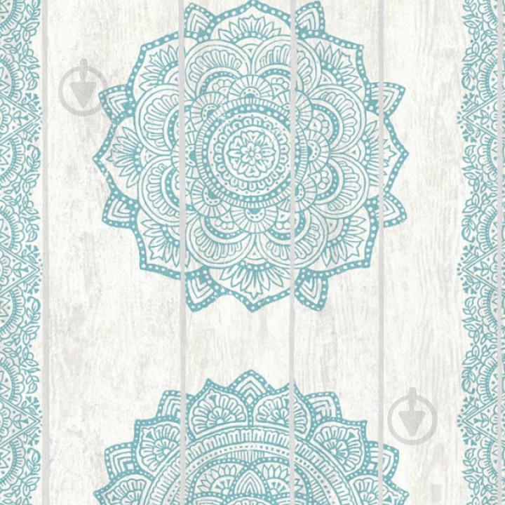 Флизелиновые обои A.S.creation Boho Love Бирюзовые (36462-4)