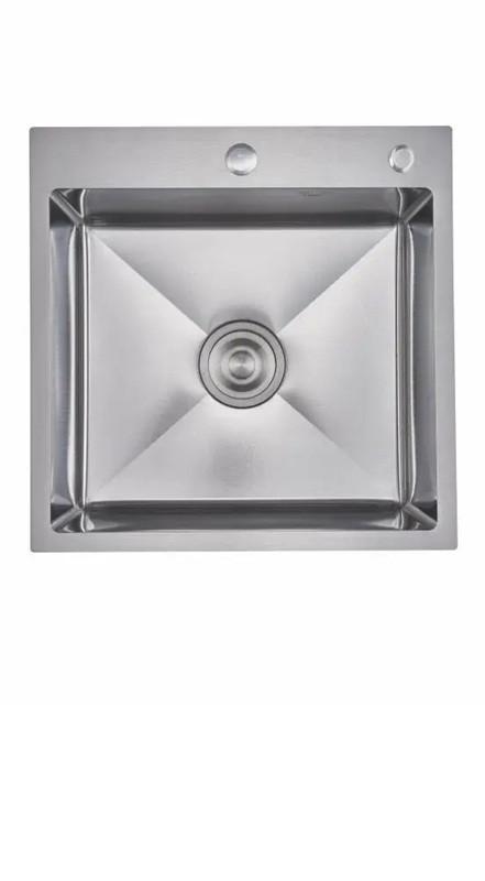 Мойка для кухни встроенная Lidz Handmade H5050H Decor Honeycomb 2,5/0,5 мм LDH5050DEC48365 (SD00054489)