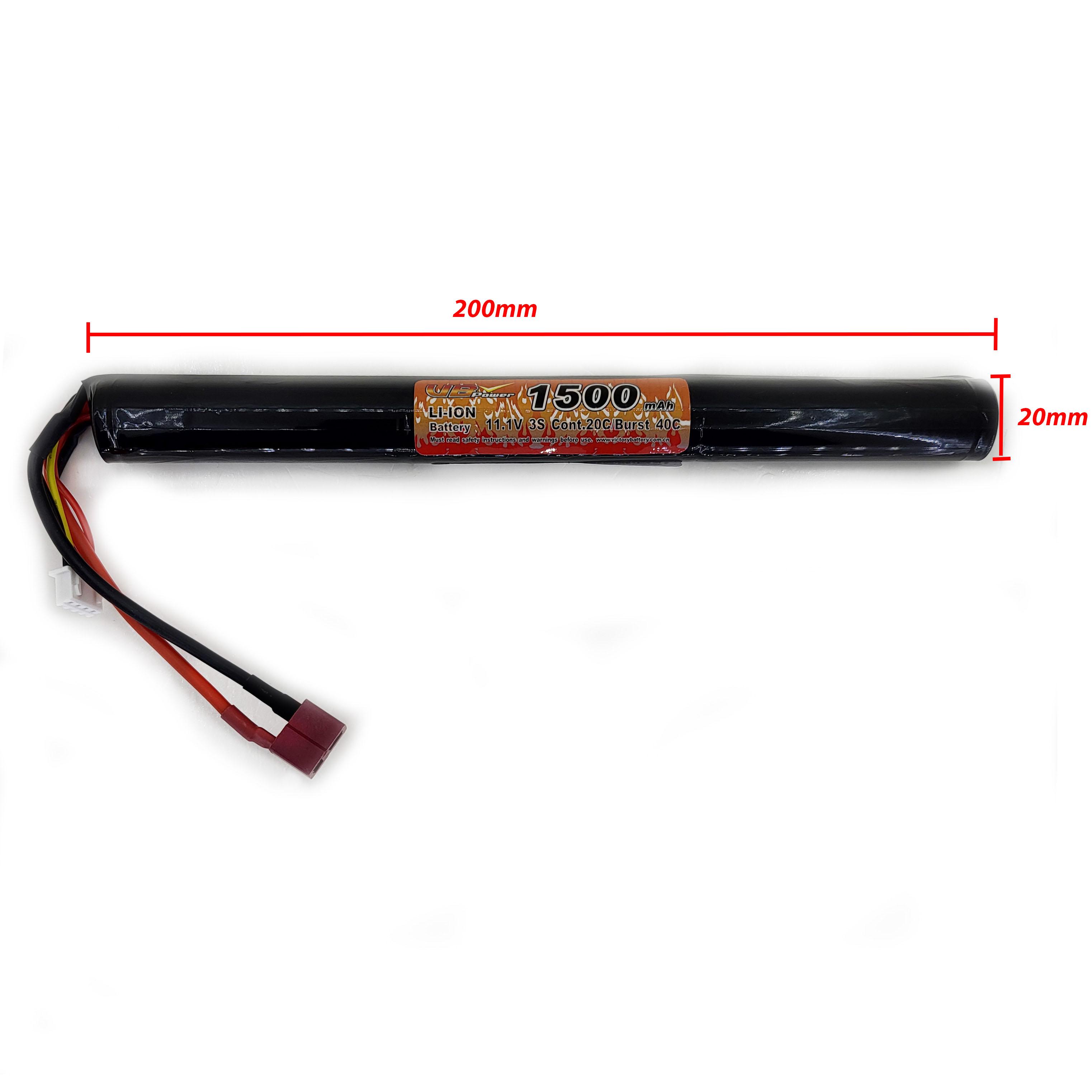 Аккумулятор VB Power VB18650 для страйкбола Li-Ion 20-40C 11,1V 1500 mAh (14186905) - фото 2