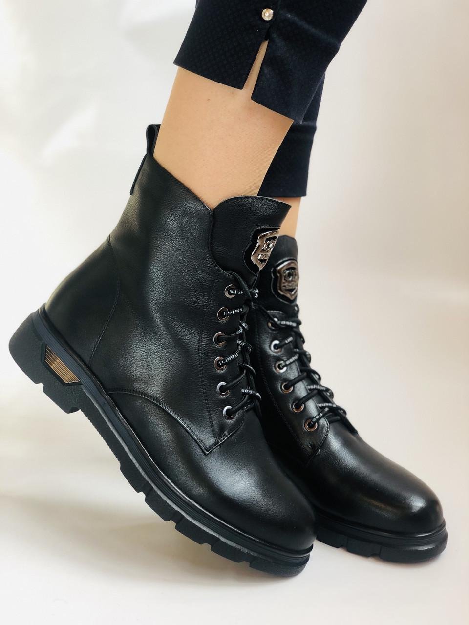 Ботинки женские зимние Mario Muzi р. 38 24,5 см Черный (2258) - фото 2 Ботинки женские зимние Mario Muzi р. 38 24,5 см Черный (2258) - фото 2