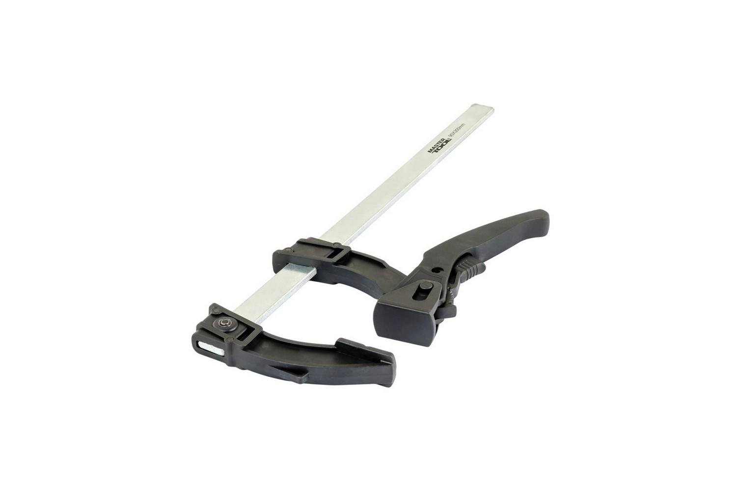 Струбцина столярна MasterTool F-Type швидкозатискна 300х90 мм 600 Н (07-0015) - фото 2