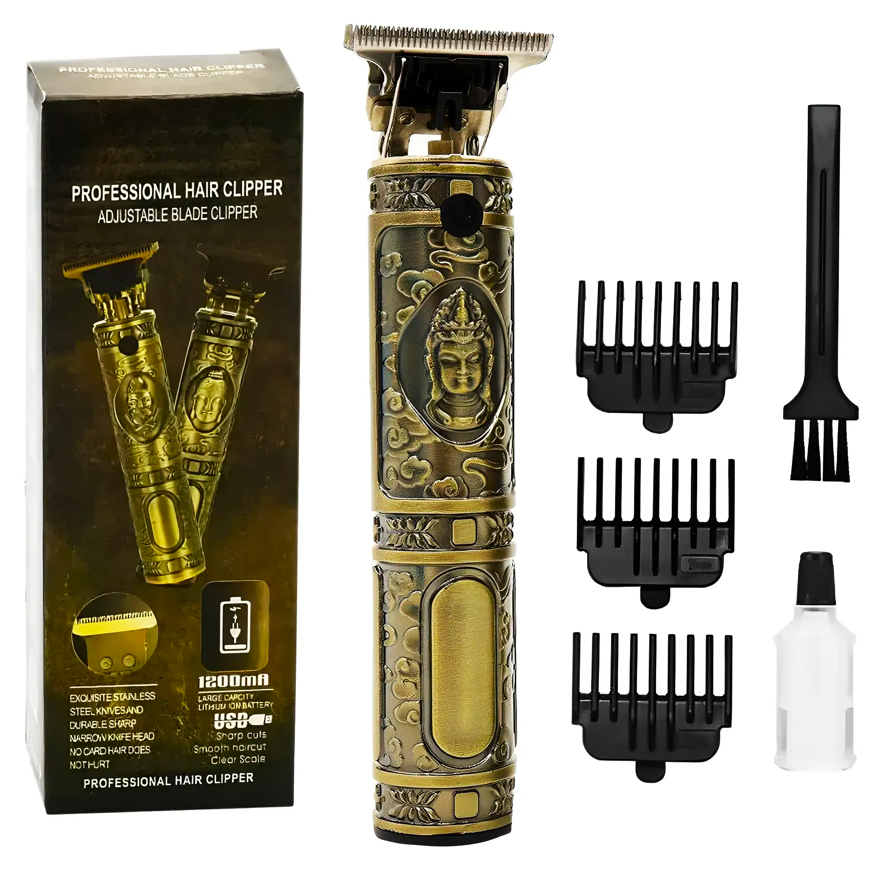 Машинка для стрижки волокна WS-T99 USB и насадками (25590801)