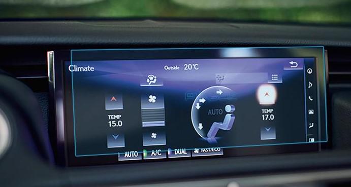 Скло захисне Pixsel гібридне глянець на монітор Lexus IS 10,6“ 2017