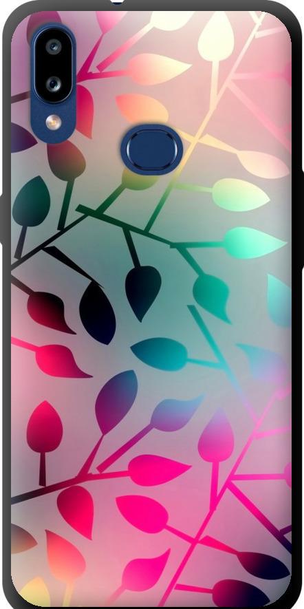 Чехол на Samsung Galaxy A10s A107F Листья (2235b-1776-42517)