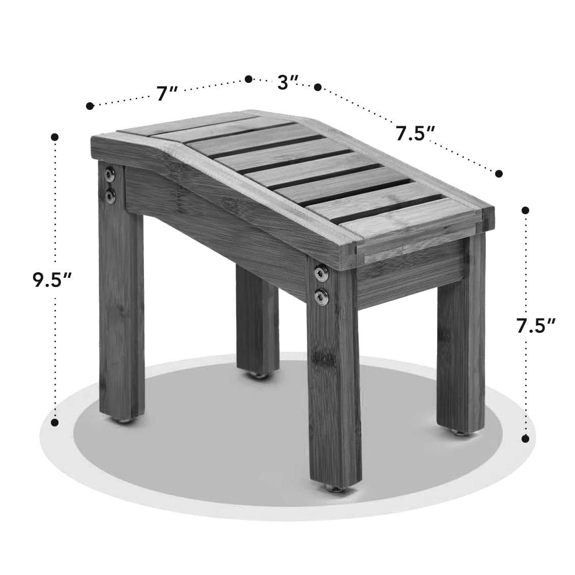 Стілець для ванної з дерева Лаполь Кориця (ТВН-002033) - фото 2 Стілець для ванної з дерева Лаполь Кориця (ТВН-002033) - фото 2