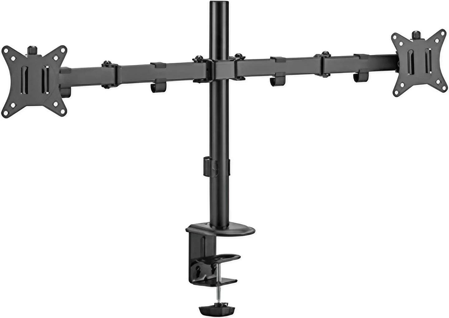 Крепление для 2-х мониторов Brateck LDT66-C024 Черный (12638994)