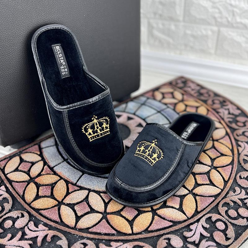 Домашні тапочки чоловічі БЕЛСТА VS-00588 26,5 см p. 41 Чорний (61218929)