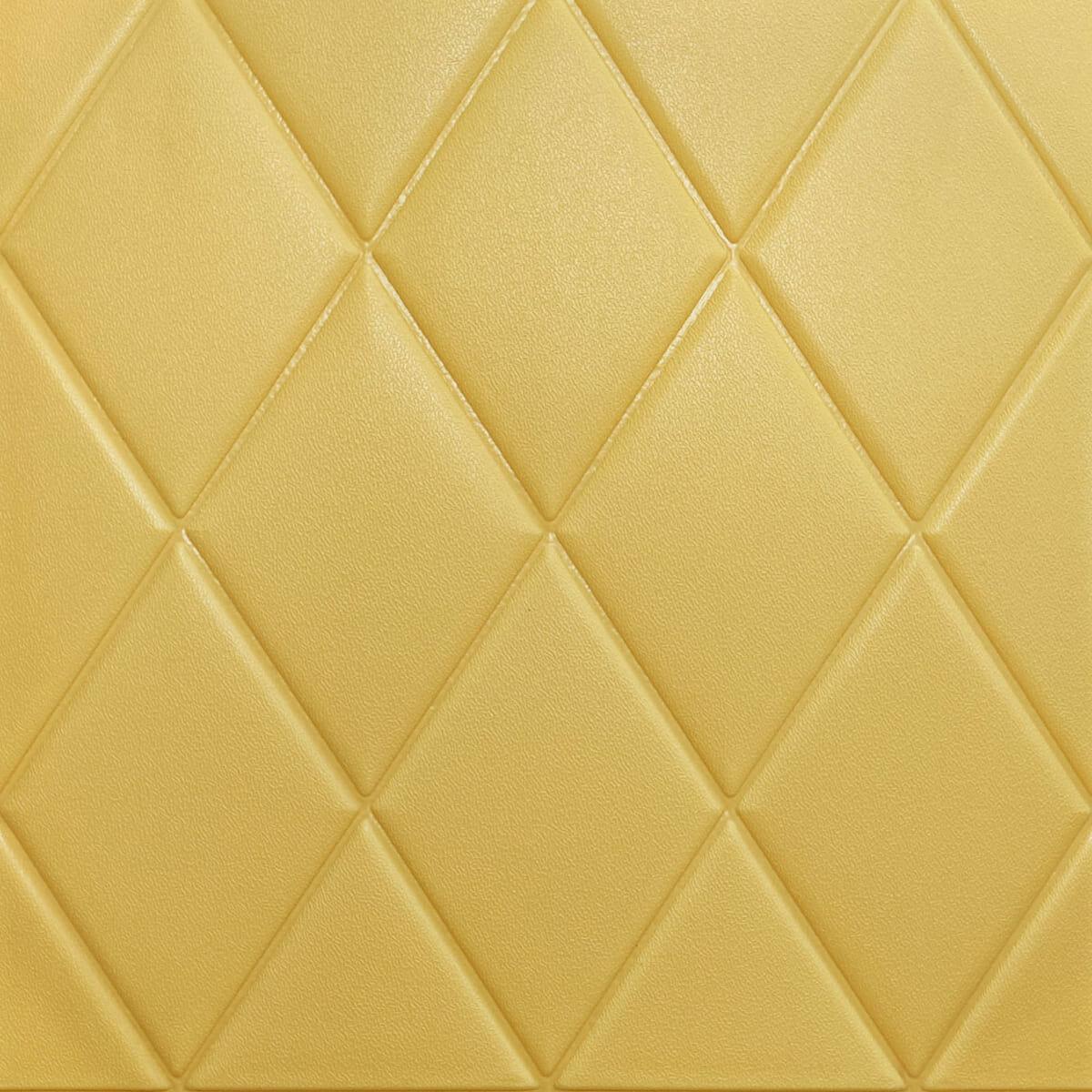 3D-панель Ромб самоклеющаяся декоративная стеновая 700х700х7 мм бежевый (168)