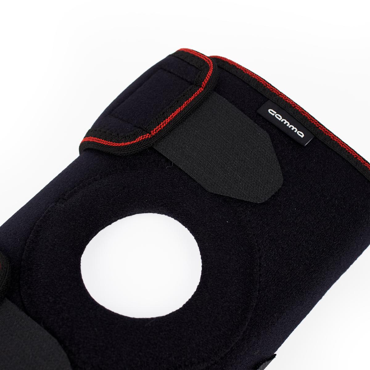 Бандаж коленный фиксирующий на липучках универсальный GAMMA R6207 на обхват колена 30-46 см - фото 9 Бандаж коленный фиксирующий на липучках универсальный GAMMA R6207 на обхват колена 30-46 см - фото 9