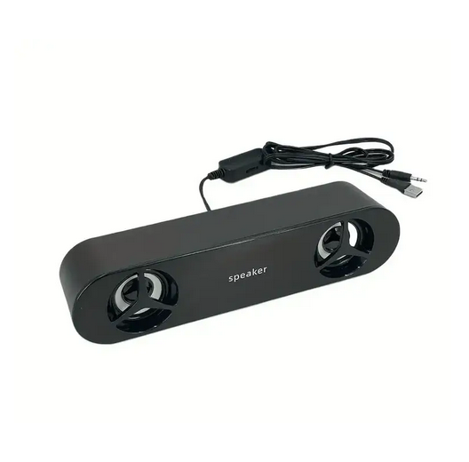 Колонка Usb Aux Jack YSD-1408 для Tv Pc монітора 3,5 мм Чорний (YSD-1408)