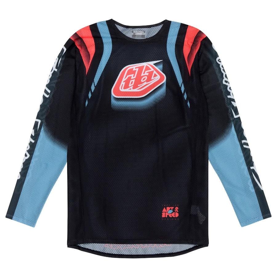 Мотоджерсі TLD SE PRO AIR JERSEY SWARM L Black/Smoke
