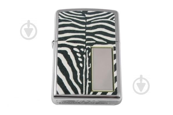 Зажигалка Zippo Zebra Print Silver (28046)