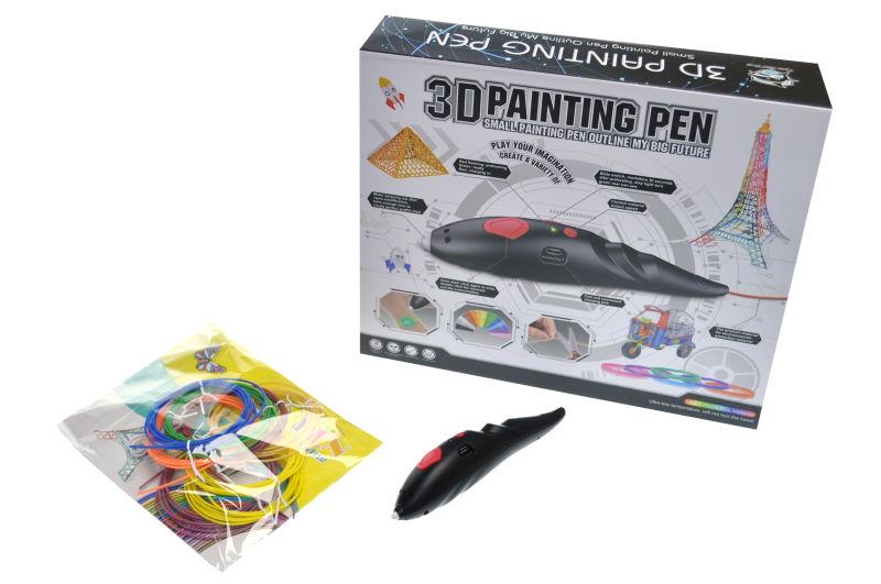 3D ручка в наборе A-Toys 3D Painting Pen 34х7,5х30 см Черно-красный (9902) 3D ручка в наборе A-Toys 3D Painting Pen 34х7,5х30 см Черно-красный (9902)