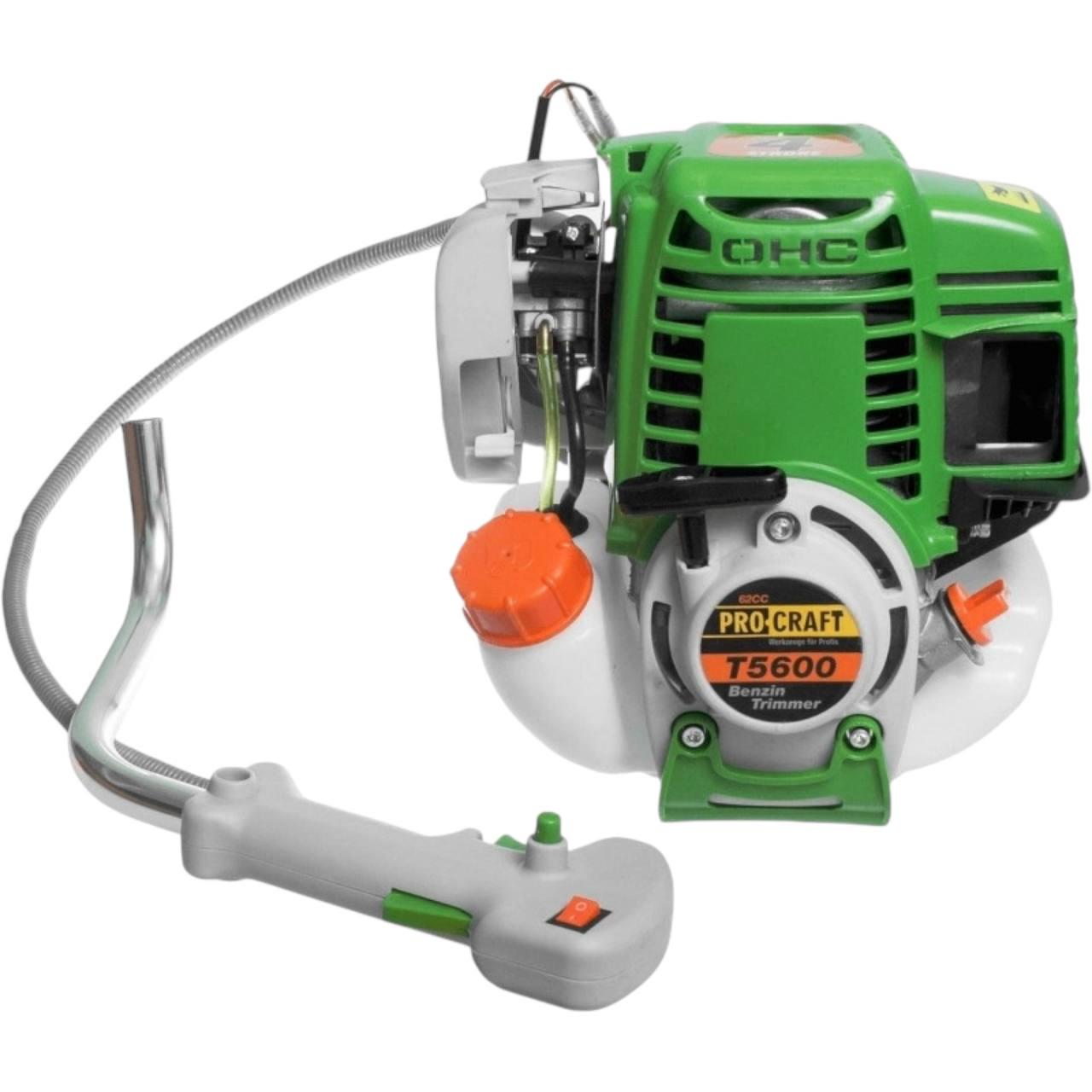 Бензокоса Procraft T5600 5,6 кВт 4-х тактная 3 ножа ремень-рюкзак (26880679) - фото 6