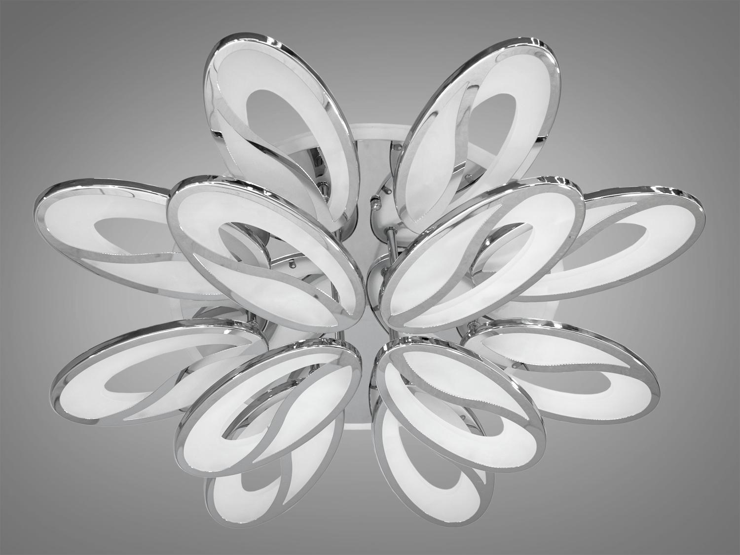 Люстра с пультом диммером и LED подсветкой 190 Вт Люстра с пультом диммером и LED подсветкой 190 Вт