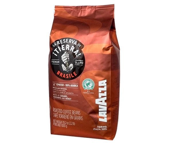 Кофе Lavazza Tierra Brazil 100% в зернах 1 кг
