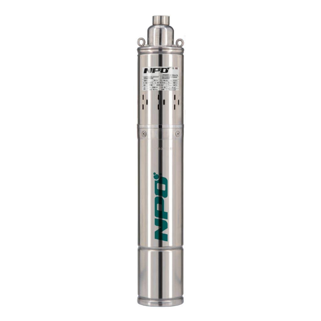 Скважинный насос NPO 4SQGD1,2-50-0,37 с кабелем 10 м (2954NP89)