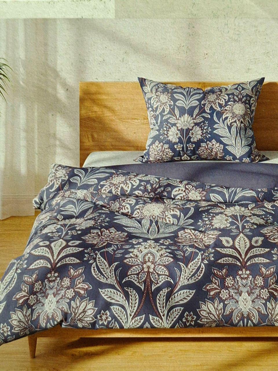 Пододеяльник Livarno Home из ранфорса 140х200 см и наволочка 70х90 см (1321)