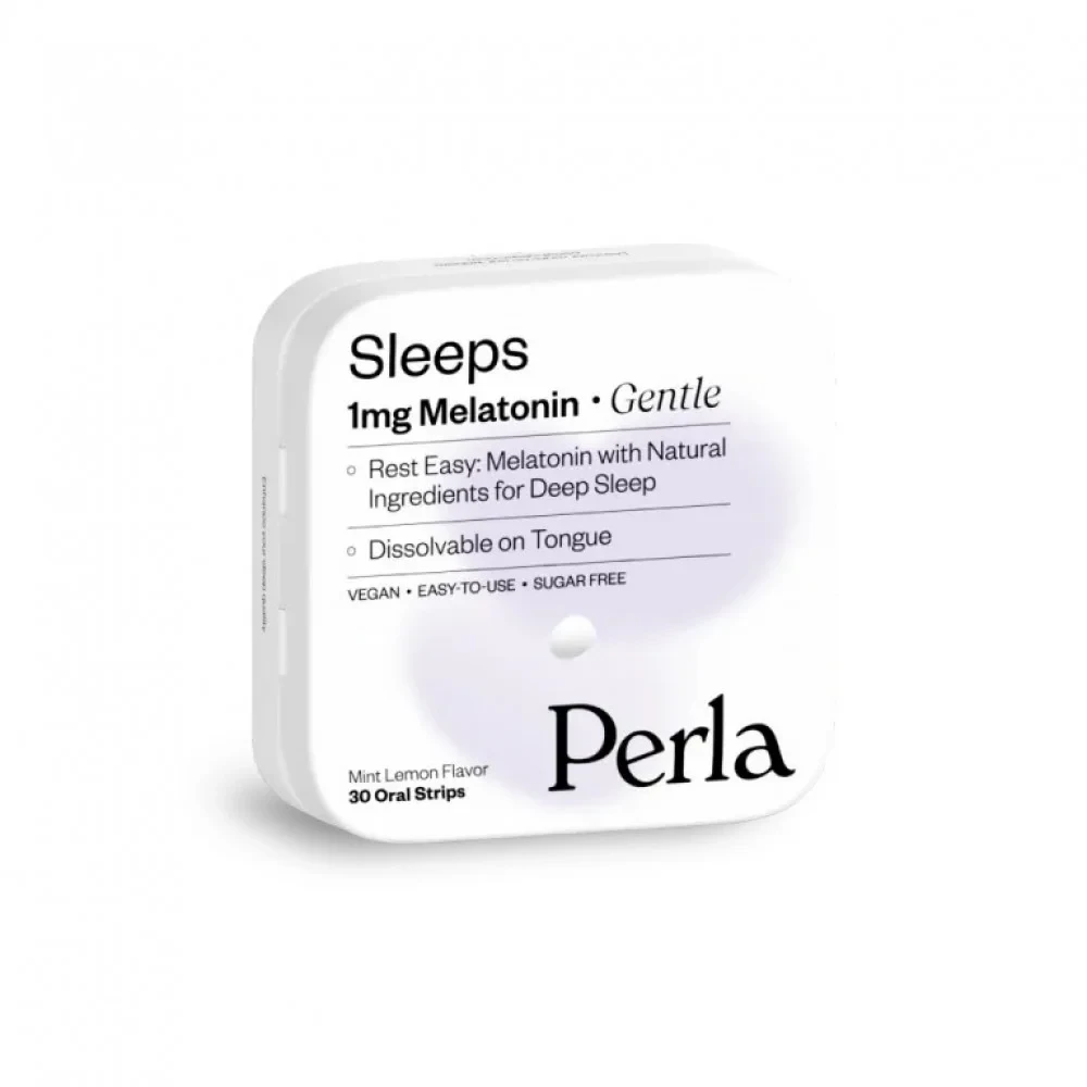 Диетическая добавка для сна Perla Helsa Sleeps Gentle с мелатонином 1 мг 30 стрипсов (1422) Диетическая добавка для сна Perla Helsa Sleeps Gentle с мелатонином 1 мг 30 стрипсов (1422)