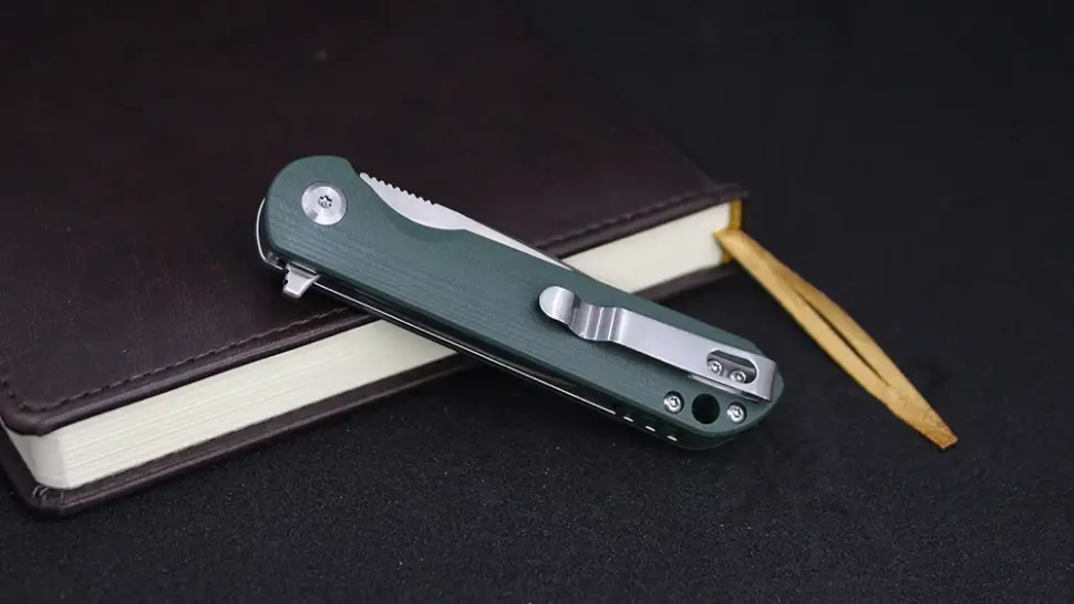 Нож складной Firebird FH41S-GB сталь D2/рукоятка G10 Зеленый (FH41S-GB) - фото 8