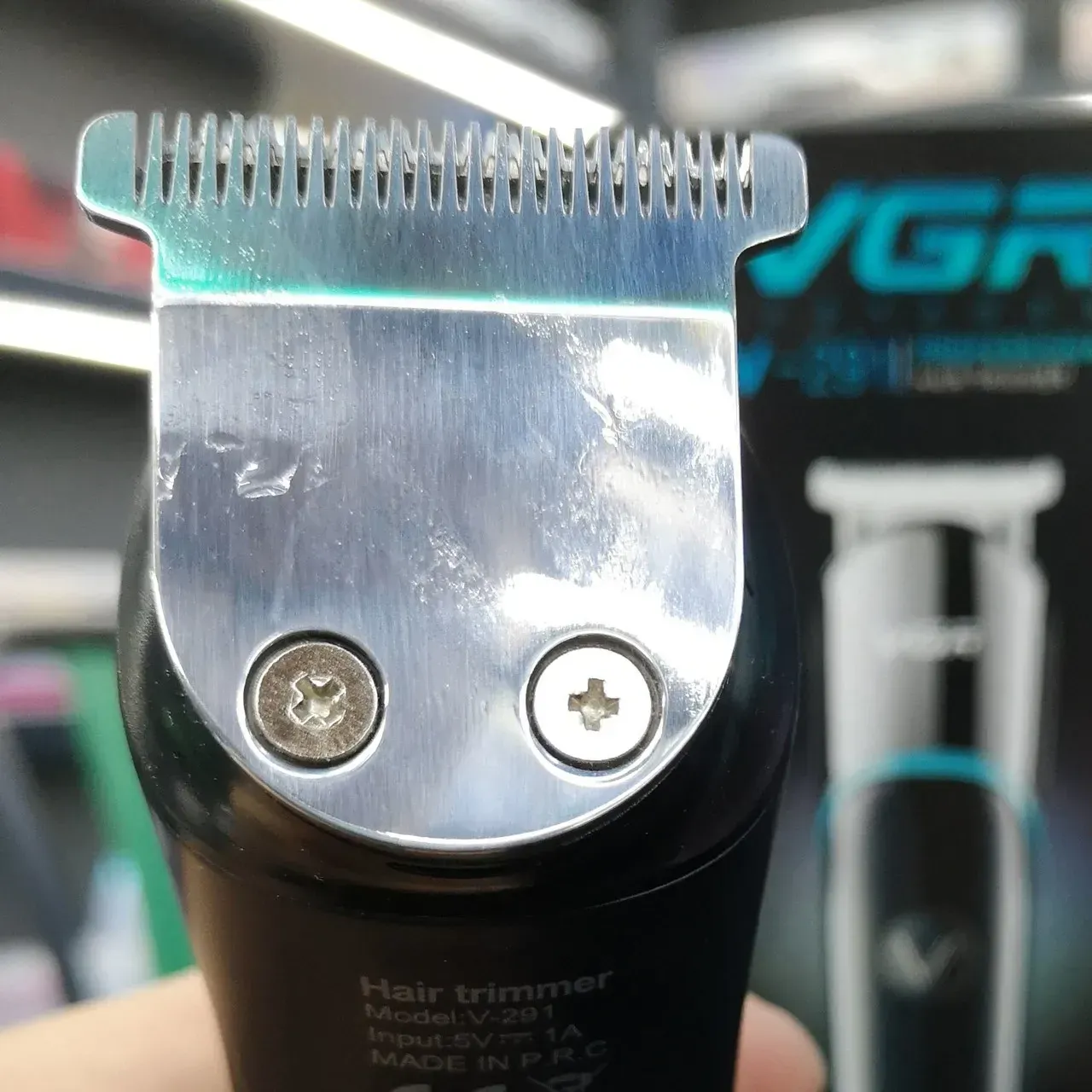 Машинка VGR V-291 акумуляторна з   насадками 4 шт.  (30474994) - фото 6