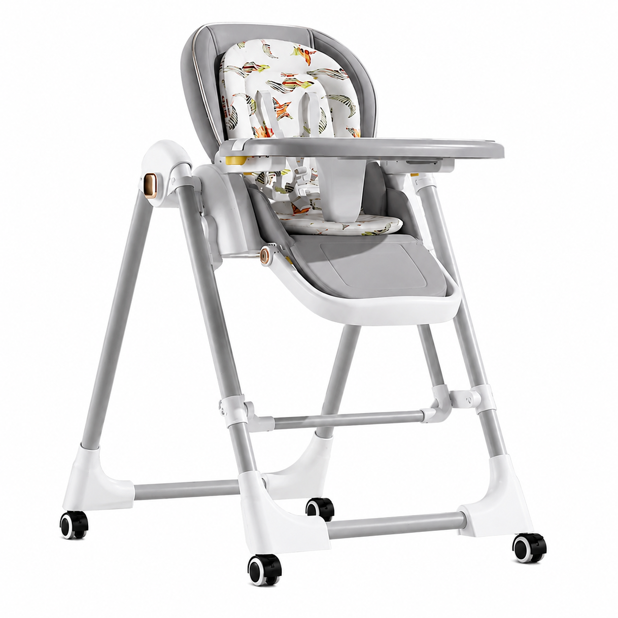 Стільчик для годування BabyChair X-715 з регульованою спинкою та столиком складний (X715)