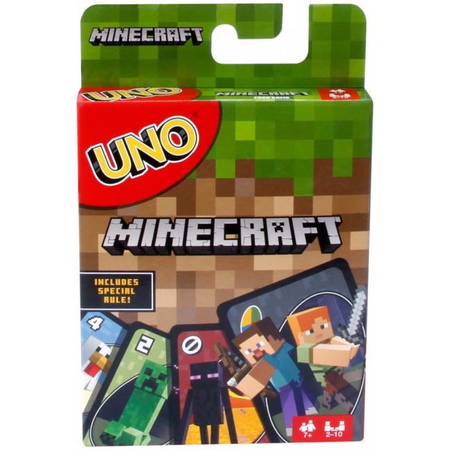 Настольная игра UNO Minecraft (1950582905) - фото 1