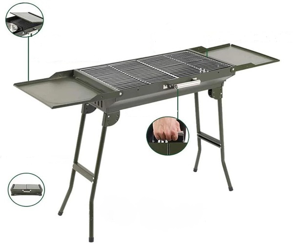 Складной мангал BBQ Grill 1066G - фото 3 Складной мангал BBQ Grill 1066G - фото 3