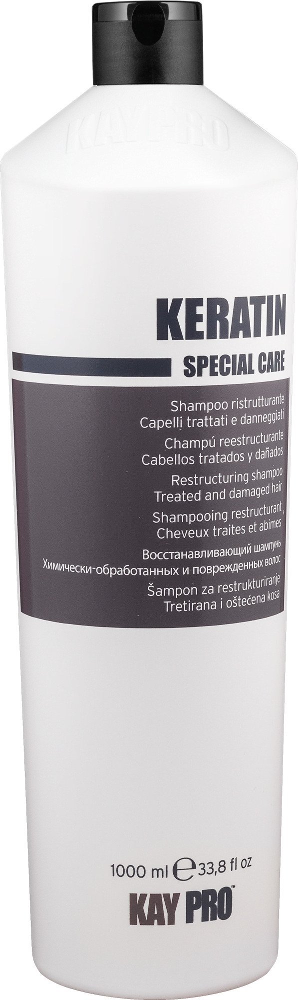 Шампунь з кератином для хімічно пошкодженого волосся KayPro Keratin 1000 мл (87115)