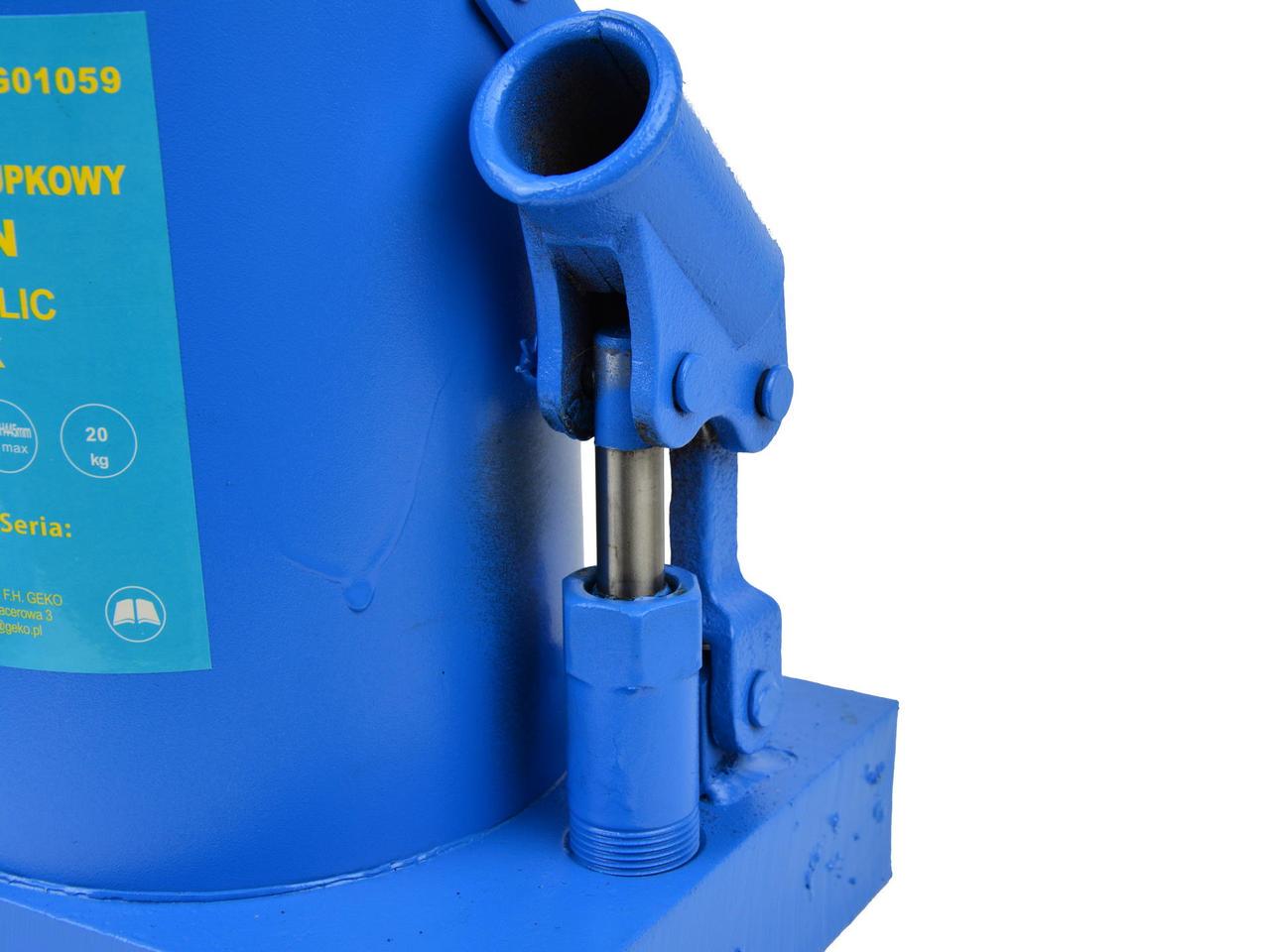 Домкрат гідравлічний GeKo пляшковий 50 тонн (G01059) - фото 4 Домкрат гідравлічний GeKo пляшковий 50 тонн (G01059) - фото 4