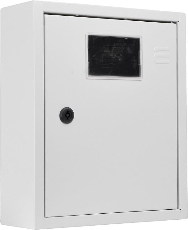 Корпус металлический АСКО-УКРЕМ Light UBox под 1-ф счетчик 12 модулей 380x318x125 мм навесной IP31 с замком (A0260030012)
