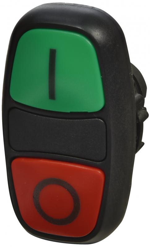 Кнопка управления ETI NSE-PB2/RG-IO IO 22 мм Зеленый/Красный (4774030)