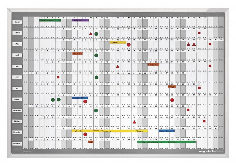 Планувальник року безперервний Magnetoplan Year Planner Manager 920x625 мм - фото 2