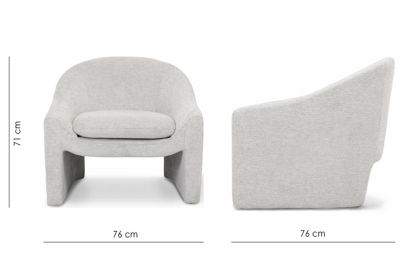 Крісло Pulse Scandinavian Gray (13893) - фото 6 Крісло Pulse Scandinavian Gray (13893) - фото 6